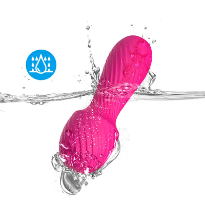 Mini Portabel AV Wand Vibrator USB Isi Ulang Orgasme Puting Klitoris Wanita