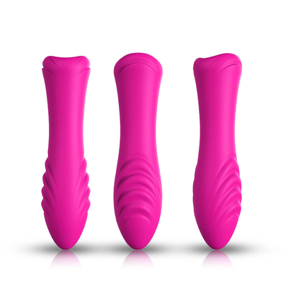 Baterai AAA Kontrol Satu Tombol Stimulasi Klitoris Vibrator Peluru yang Dapat Dilepas
