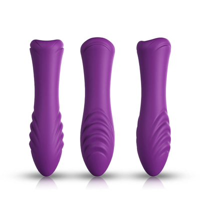 Baterai AAA Kontrol Satu Tombol Stimulasi Klitoris Vibrator Peluru yang Dapat Dilepas