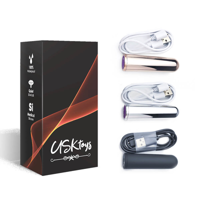 Magnetic Rechargeable Massager Egg Sex Bullet Vibrator Untuk Wanita