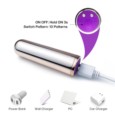 Magnetic Rechargeable Massager Egg Sex Bullet Vibrator Untuk Wanita