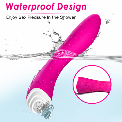 Dildo Vibrator Tongue Licker Stimulator, Pijat Stimulasi Vagina Tahan Air