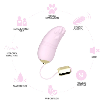 Masturbasi Mini Cinta Telur Wanita Sex Toy 3.7V 200mAh Untuk Wanita