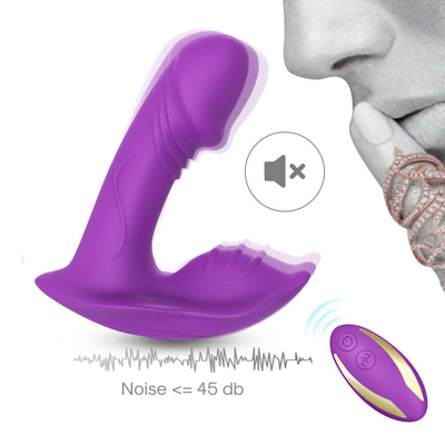 Remote Control Panty Wearable Silicone G Spot Vibrator, Dildo Vibrator Sex Toy