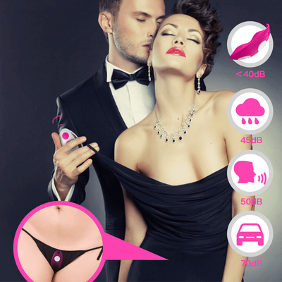 Klip Magnetik Tahan Air Personal Panties Vibrator Bunny Clitoris Stimulation