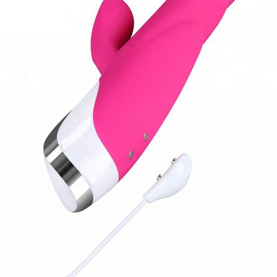10 Frekuensi Kelinci Bahagia Vibrator Lidah Menjilati Vibrator Klitoris Stimulator