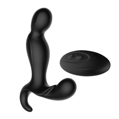 Remote Control Ditekuk Tahan Air Pijat Prostat Vibrator Masturbator Pria