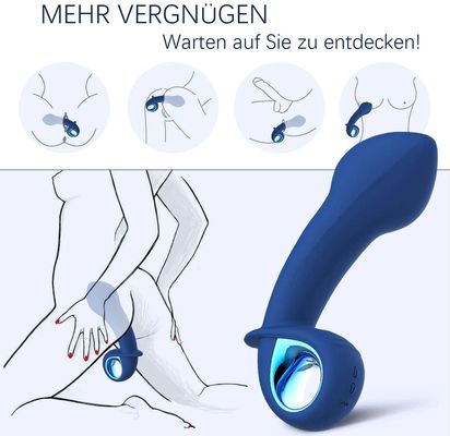 10 Mode Inflatable Anal Butt Plug Dildo Gay Prostat Mainan Anal Mainan Seks Untuk Pria