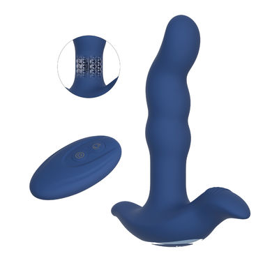 75 Menit Remote Control Anal Plug Vibrator Silicone Pria Prostat Pijat Sex Toy