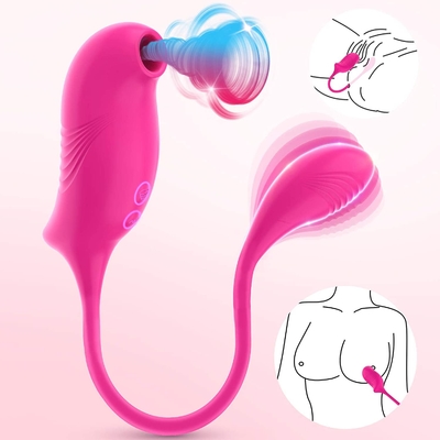 Wireless Sucking Vibrator Sex Toy