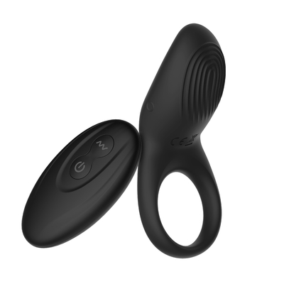 Cincin Penis Hitam Remote Control