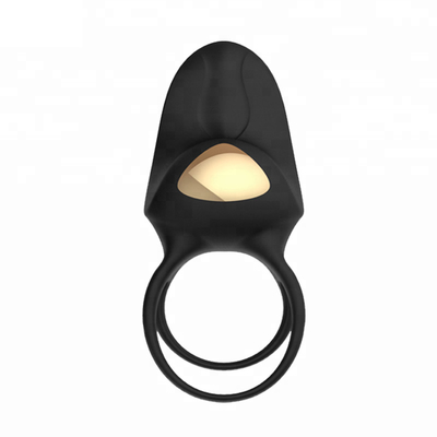 80 Menit Silikon Lembut Lengan Penis Bergetar Love Cock Ring ROHS FCC