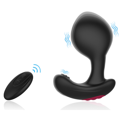 IPX5 Gay Sex Toys Inflatable Anal Plug Sex Toys Kesehatan Silicone Ass Plug Untuk Pria