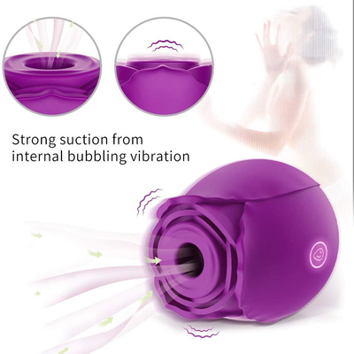 Vibrator Tekanan Udara Isi Ulang Klitoris Vibrator Klitoris Suction Stimulator