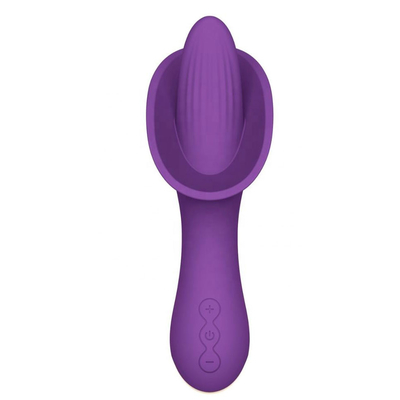 Sentuhan Nyata Merasa Lidah Menjilati Vibrator Isi Ulang T Massager OEM ODM