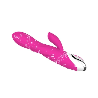 10 Frekuensi Kelinci Bahagia Vibrator Lidah Menjilati Vibrator Klitoris Stimulator