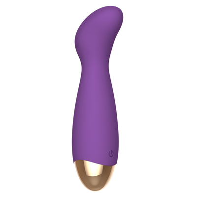 139.2mm Fleksibel Pijat Pribadi Wanita Internal Barbara Purple Silicone Vibrator