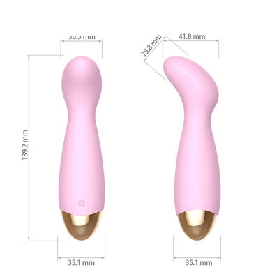 G-Spot Dildo Pijat Vibrator Pijat Tubuh Listrik Untuk Wanita Mainan Seks Dewasa Isi Ulang