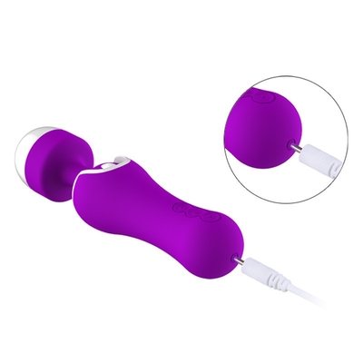 180mm Kuat Pria Wanita Tongkat Pribadi Vibrator Realistis G Spot Vibrator Sex Toy