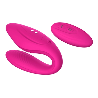 C Bentuk Dpt Dipakai G Spot Vibrator Sex Toy Wireless Remote Control Pasangan Clit Vibrator