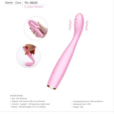 Vagina Quick Climax G Spot Vibrator Sex Toy Frekuensi Tinggi Puting Dan Clit Vibrator