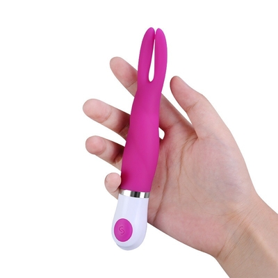 162 * 26 * 26mm 90 Menit Wanita Silikon Kelinci Vibrator Kekasih Panas Mini Kelinci Vibrator