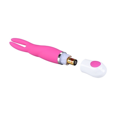 162 * 26 * 26mm 90 Menit Wanita Silikon Kelinci Vibrator Kekasih Panas Mini Kelinci Vibrator