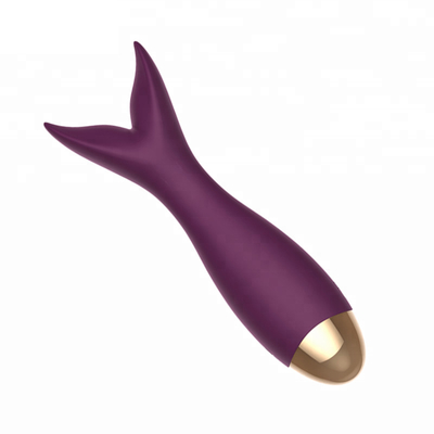 ODM USB Isi Ulang Clit Vibrator Y Berbentuk Vibrator Electric Wand Massager