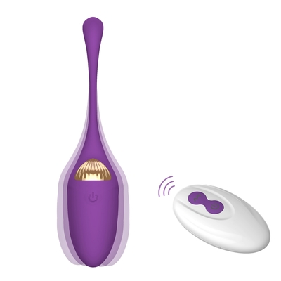 10 Fungsi Love Eggs Vibrator Electric Panjang Tipis Vibrator Bullet Vibrator Sex Toy