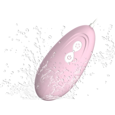 Isi ulang Vibrator Peluru Mainan Seks Remote Control Nirkabel Silikon Cinta Telur