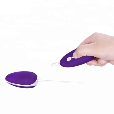Isi ulang Vibrator Peluru Mainan Seks Remote Control Nirkabel Silikon Cinta Telur