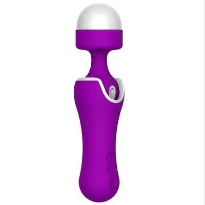 4 Jenis Kepala Adjustable Silicone Vibrator Untuk Vegina Adult Wand Massager 180 * 46 * 45mm