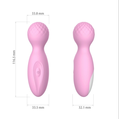12 Mode Handheld AV Wand Massager Leher Kembali Cordless Body Massager