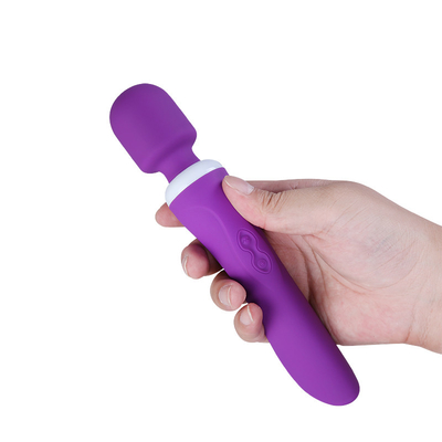 Stimulasi Klitoris Silikon Listrik Mainan Handheld Wand Massager Kenikmatan Seksual Mainan