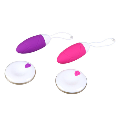 10 Kecepatan Remote Control Bergetar Telur Mainan Seks Vagina Vibrator Mainan 65 * 65 * 28mm