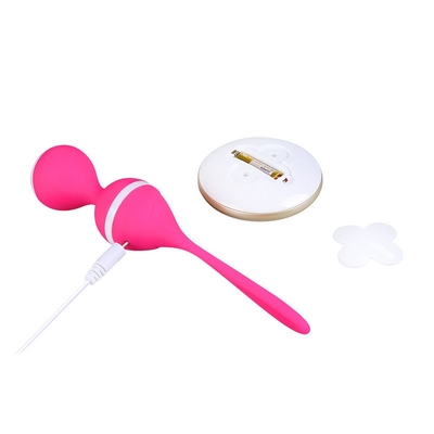 1j 170mm Silicone Vibrating Egg High Intensity Vibrator Dengan Baterai Lithium