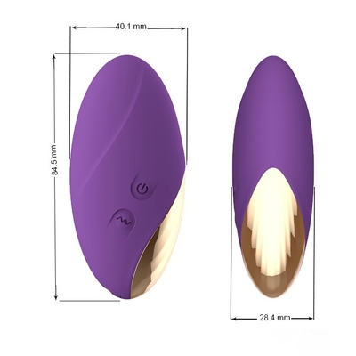 Comfort Silent Vibrator Untuk Wanita Getar Lompat Telur Getar Bola Cinta Silikon