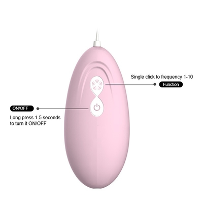 12 Frekuensi Klasik Pink Love Egg Bullet G Spot Vibrator Untuk Wanita