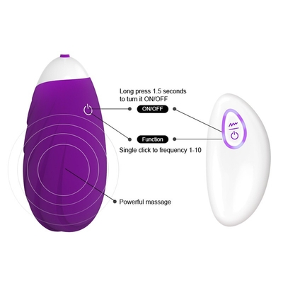 Silicone Egg Sex Toy Bergetar Telur Cinta Remote Control Bola Bergetar Sex Toy