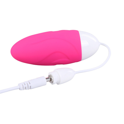 Keselamatan Kesehatan Telur Bergetar Mainan Seks Vibrator Telur Ungu Nyaman 87 * 33 * 33mm