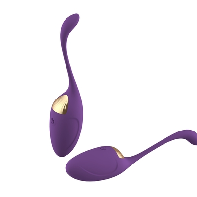 Lucu Listrik Ungu Klitoris Stimulator Silikon Pussy Wanita Bergetar Telur Mainan Seks