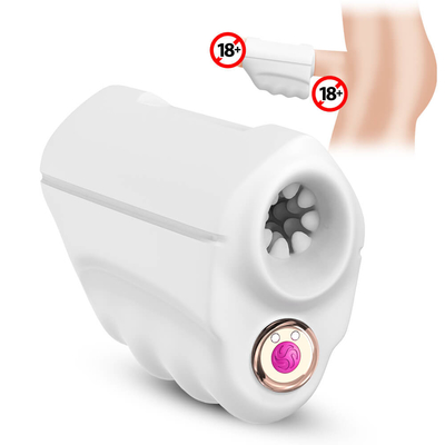 Stroke Penis Latihan Pria Masterbator Cup Buatan Tangan Dengan Peluru Magnetik Di Dalam
