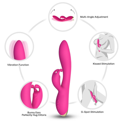 Mainan Seksual Gadis Pijat Orgasme Stimulator Klitoris Kelinci Untuk Wanita