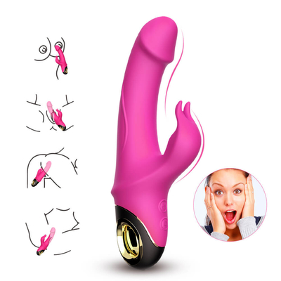 Menakjubkan Dewasa G Spot Kelinci Vibrator Wanita Vagina Klitoris Stimulator Mainan Seks