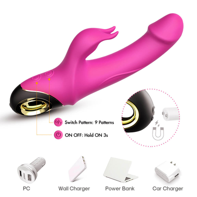 Menakjubkan Dewasa G Spot Kelinci Vibrator Wanita Vagina Klitoris Stimulator Mainan Seks
