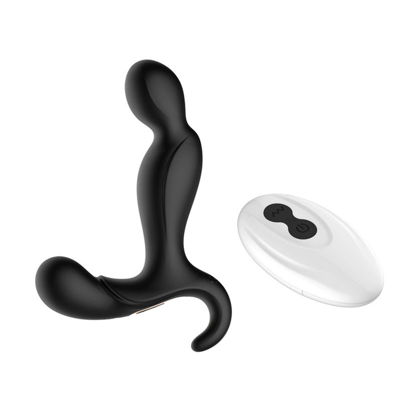 Kuat Lembut Anal Plug Sex Toys Remote Control Pria Masturbator 148.5 * 100 * 33.5mm