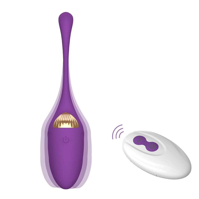 10 Fungsi Love Eggs Vibrator Electric Panjang Tipis Vibrator Bullet Vibrator Sex Toy