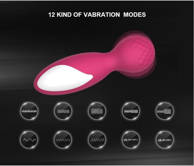 10 Function Satin Silicone G Vibe Body wand mini love edition body massager